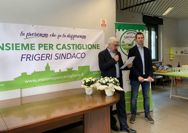 Frigeri e Guerra presentano la lista “Insieme per Castiglione”